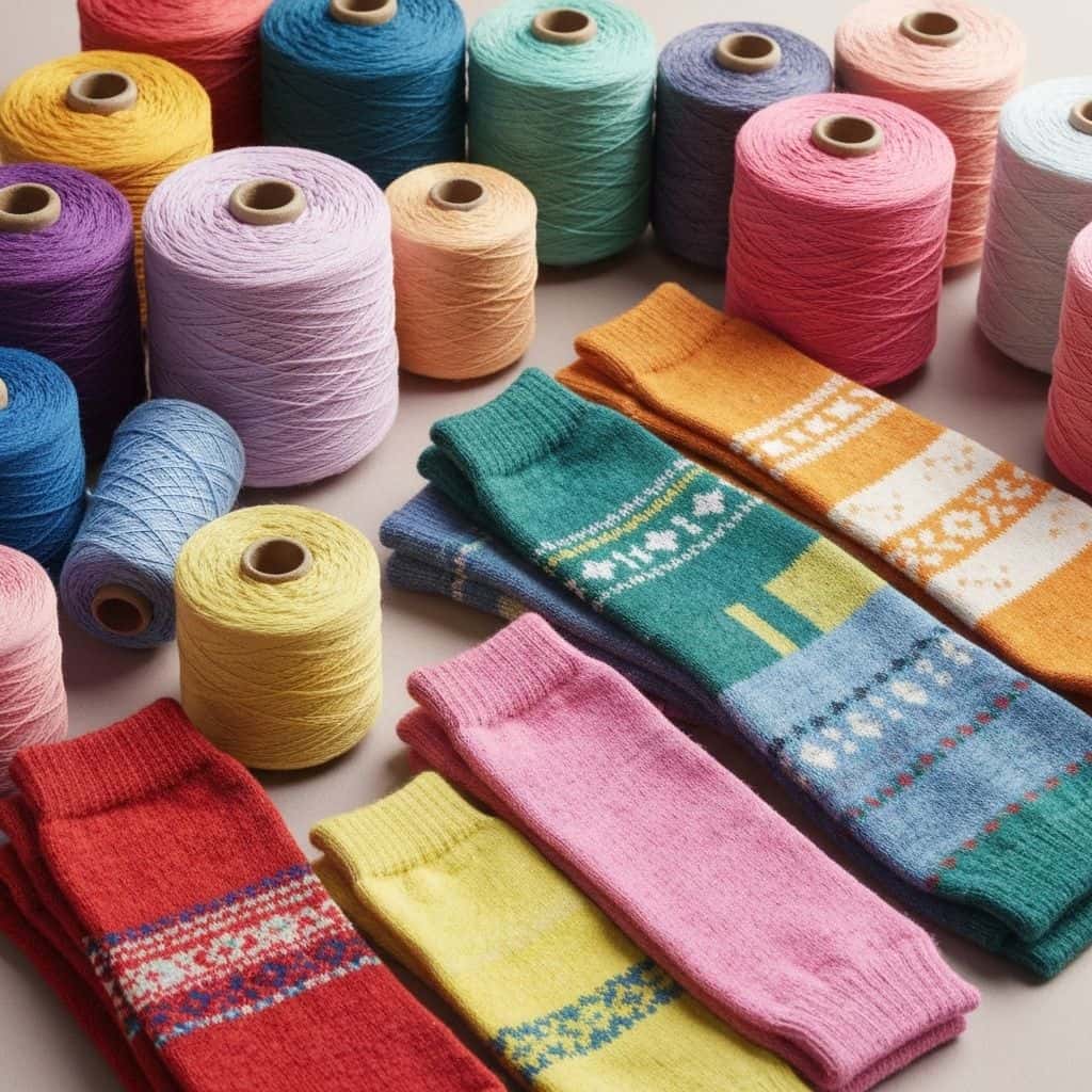 Custom basketball socks showing fit, wear, or close-up detail