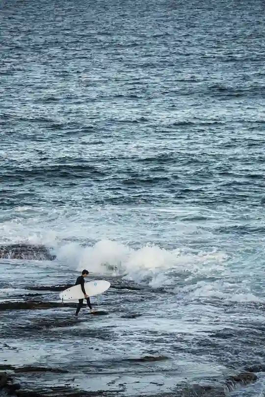 Custom surfing socks category cover image showing surfer walking toward the water