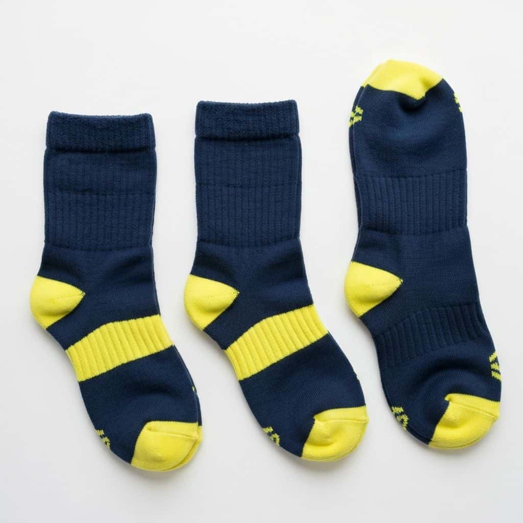 Custom skiing socks for branded wholesale programs
