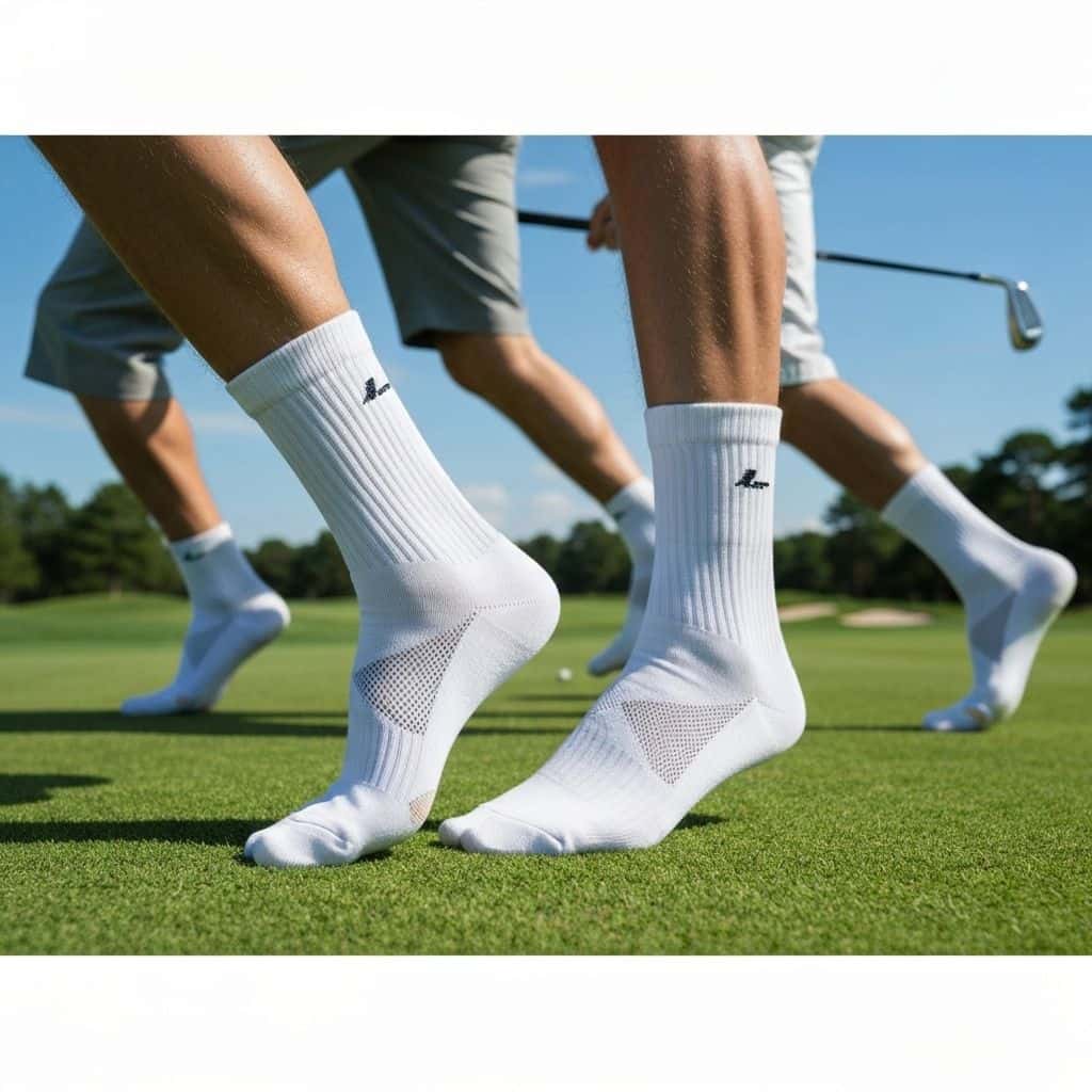 Custom golf socks for branded wholesale programs