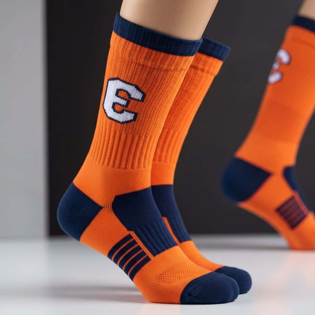 Custom volleyball socks for tournaments & camps