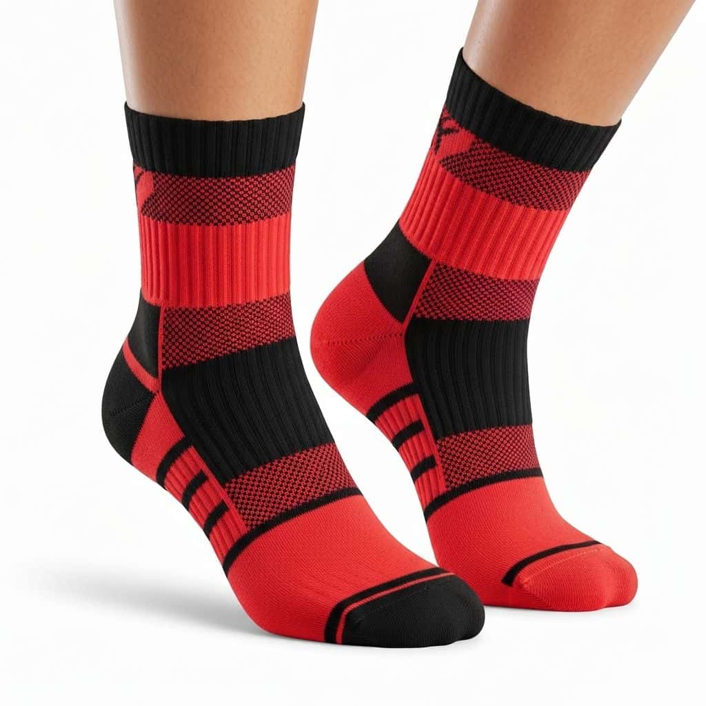 Custom wrestling socks for branded wholesale programs