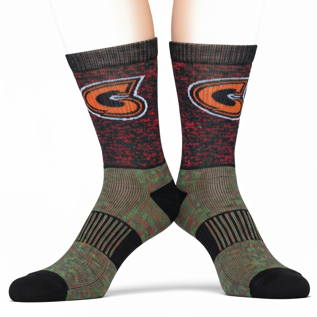 Professional custom Football team socks with logo and team colors