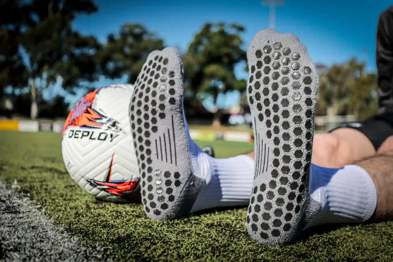 Custom grip socks in the wild 2